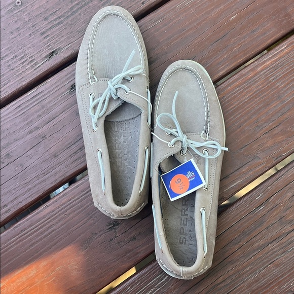 New Sperry Top-Sider Men's 9.5M 2-Eye Leather Boat Shoes Preppy collegiate - Picture 9 of 11